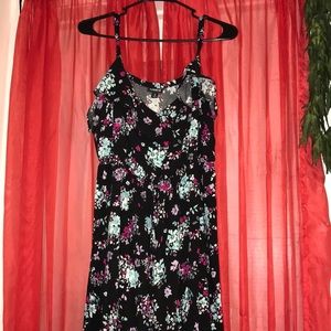 Beautiful Floral Hi-Low Dress